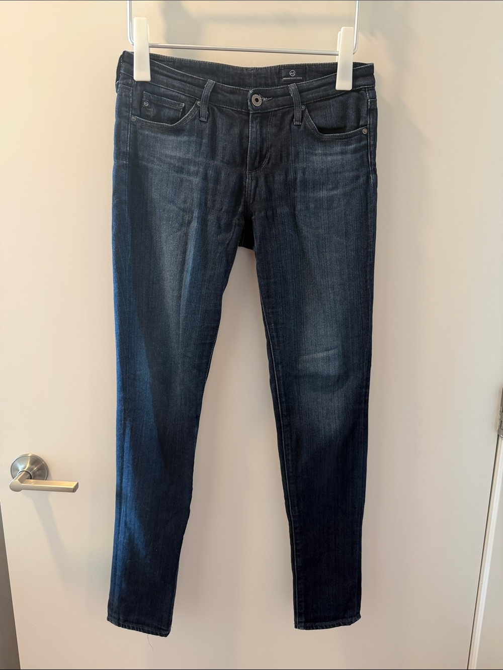 Ag Adriano Goldschmied Women's Dark Indigo Skinny Jeans